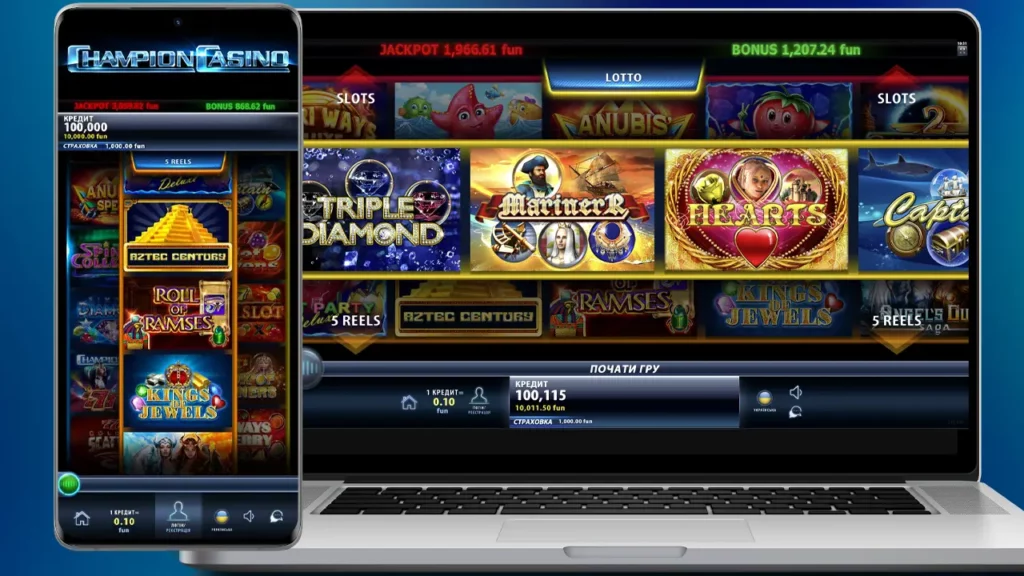 Champion Casino Слоти 2026 • Огляд Ігрових Автоматів Чемпіон казино